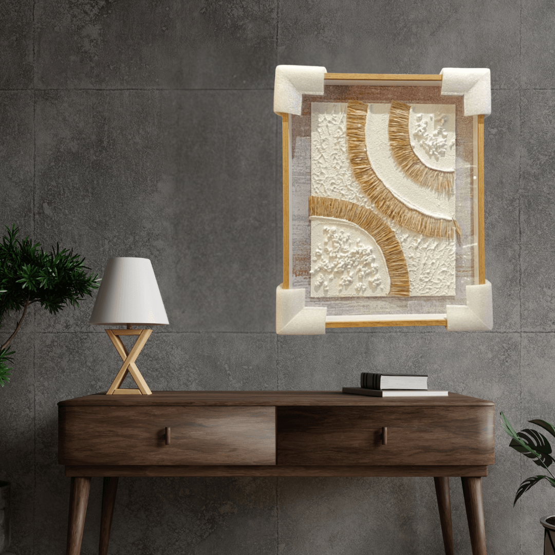 Artistic Wooden Frame Wall Painting Style 22